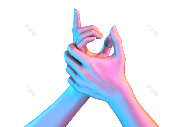 手势图片,电子元素,PNG,免抠素材